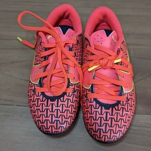 Under Armour CF Force 2.0 FG Black Yellow Neon Pink Size 11K